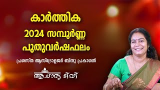 കാർത്തിക 2024 സമ്പൂർണ്ണ വർഷഫലം Karthika Varsha Phalam Nakshatra phalam Astrology Year Prediction [upl. by Raynah558]