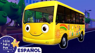 Las ruedas del autobús  Parte 1  Canciones Infantiles  Little Baby Bum en Español [upl. by Amairam58]