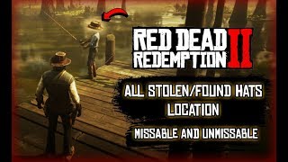 All Red Dead Redemption 2 Hats and Hat Locations [upl. by Ocsecnarf]