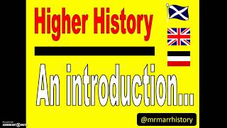 Introduction to Higher History [upl. by Fritts]