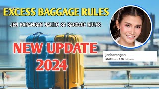 BAGGAGE RULES FOR 2024 TRAVELUPDATED [upl. by Gerrit]