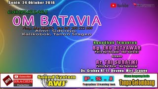 LIVE STREAM CAMPURSARI OM BATAVIA  HVS SRAGEN STUDIO 2  SOUND SYSTEM AWJ AUDIO [upl. by Odlauso32]