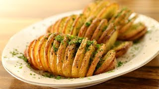 How to Make Hasselback potatoes [upl. by Nnaytsirk491]