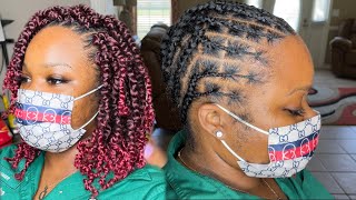 HOW TO Passion Twist Crochet  Bohobabe [upl. by Agon920]