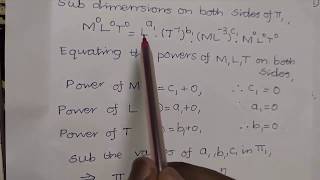 Dimensional Analysis  Buckingham PI Theorem [upl. by Persson]