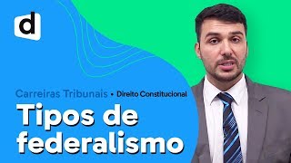 TIPOS DE FEDERALISMO  DIREITO CONSTITUCIONAL  AULAS PARA CARREIRAS TRIBUNAIS [upl. by Crista]