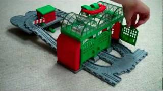 Take N Play KNAPFORD STATION Thomas And Friends Toy [upl. by Oirad]