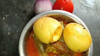 munakkaya kodeguddu pulusu 😋 munakkaya kodeguddu curry 👌🍛 [upl. by Weinberg361]