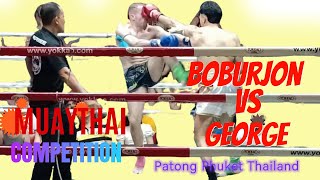 Boburjon vs George fight on 22Sep 2024 [upl. by Girand]