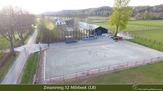 Te koop Paardenpand Zwarteweg 52 Milsbeek [upl. by Arrakat740]