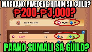 Magkano KIKITAIN ng Guild ni Coach Rev  Axie Infinity Update [upl. by Shari]