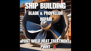 Ship Propeller Repairs PWHT [upl. by Nofpets]