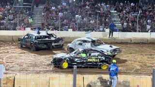 Buck Motorsports Stock V8 Demolition Derby 7624 [upl. by Submuloc]