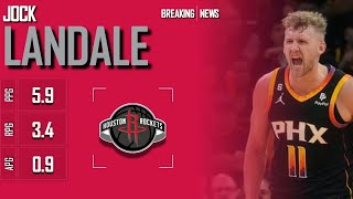 HOUSTON ROCKETS Jock Landale ᴴᴰ [upl. by Llenrep]