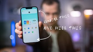 Remove Shortcut Banners and Hide the Dock on iOS 16 [upl. by Demmer]