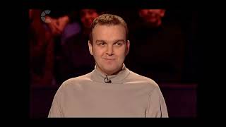 WWTBAM UK 2001 Series 9 Ep12  Who Wants to Be a Millionaire [upl. by Adiazteb]