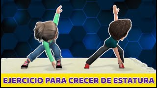 EJERCICIO DE ESTIRAMIENTO PARA CRECER MÁS ALTO EJERCICIO PARA NIÑOS [upl. by Rehptsirhc]