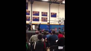 ECPW quotThe 1 Attractionquot Matt Saxon vs Dread [upl. by Hemingway736]