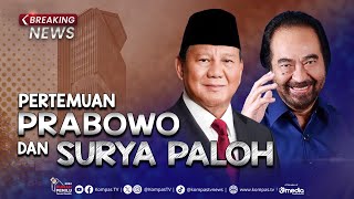 BREAKING NEWS  Prabowo Subianto Temui Ketum NasDem Surya Paloh Bahas Apa [upl. by Rebeh]