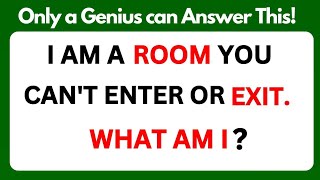 CAN YOU SOLVE THESE 20 TRICKY RIDDLES🧩  ONLY A GENIUS CAN PASS THE TEST [upl. by Keely]