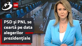 PSD și PNL se ceartă pe data alegerilor prezidențiale [upl. by Devina]