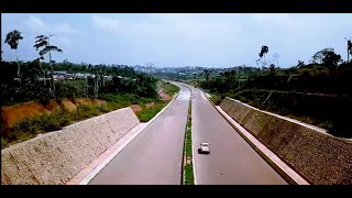 CAMEROUN AUTOROUTE YAOUNDÉ  NSIMALEN [upl. by Audwin]