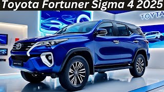 The All New 2025 Toyota Fortuner Sigma 4 Officially Revealed [upl. by Refynnej]