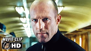 Jason Statham against numerous bandits in the garage in the movie The Transporter 2 2005 [upl. by Analihp]