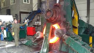 flange ring rolling machine [upl. by Neona]