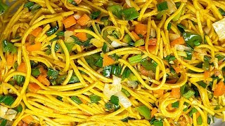 Noodles india vegetables breakfast [upl. by Avilys]