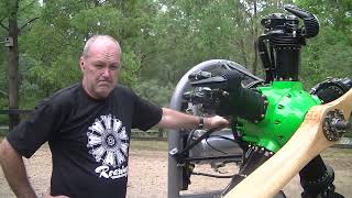 Kinner K5 Radial Engine Restoration [upl. by Annayd]