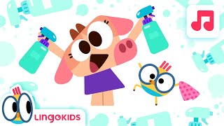 CLEAN UP SONG 🧹🧽 Tidy Up Song for kids 🎶 Nursery Rhymes  Lingokids [upl. by Tade]