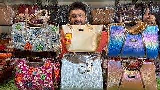 Wholesale market of partywear handbags [upl. by Llednahs]