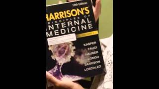 Unboxing the Harrisons Internal Medicine Books [upl. by Gemma]