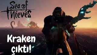 Düşmana kraken çıktı  Sea of thieves [upl. by Nednil67]