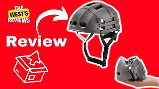 Overade Plixi Fit Foldable Bicycle Helmet  Review [upl. by Leahcam686]