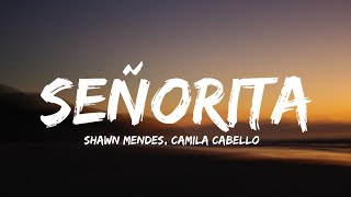 Shawn Mendes Camila Cabello  Señorita Lyrics [upl. by Rosette]