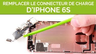 Remplacer le connecteur de charge de son iPhone 6S By SOSav [upl. by Ainiger568]