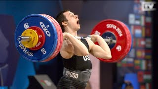 61kg European Weightlifting 2024 [upl. by Hajan522]