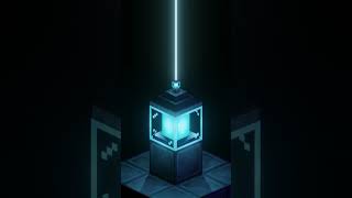 NETHERITE BEACON IN BLENDER  Minecraft endless loop short [upl. by Aserret]