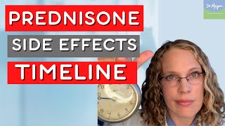 Prednisone Side Effects Timeline [upl. by Limaa]