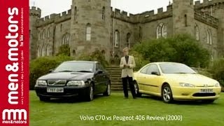 Volvo C70 vs Peugeot 406 Review 2000 [upl. by Mae]