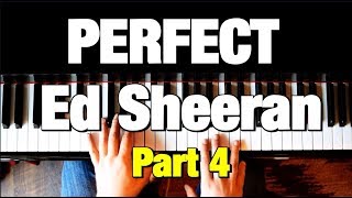 Perfect Piano Tutorial Ed Sheeran How to Play Lesson 45 [upl. by Gerry873]