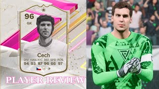 BEST GK IN GAME🤔 96 FUTTIES ICON Cech Player review  EA FC 24 [upl. by Gio]