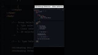 Learn CSS Class Selectors RealWorld Example Tutorial csstutorial codewithmayur [upl. by Enaxor]