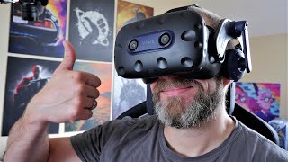 HTC Vive Pro 2 unboxing and review  with gameplay mic test and more [upl. by Linders]