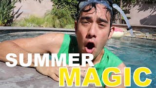 Zach Kings Best Summer Magic Tricks [upl. by Adnawed]