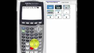 Finding the zScore using the TI 84 Calculator [upl. by Toth]