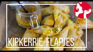 Kipkerrie flapjes  OhMyFoodness [upl. by Berny435]