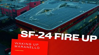 Waking up Maranello  SF24 Fire Up [upl. by Fang554]